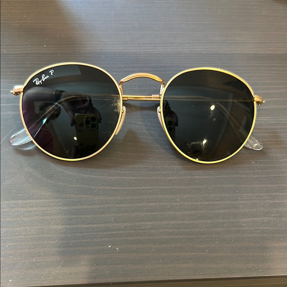 Ray-Ban Classic Gold Frame Sunglasses